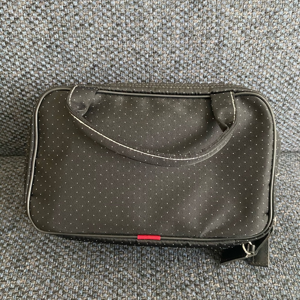 Black make up bag